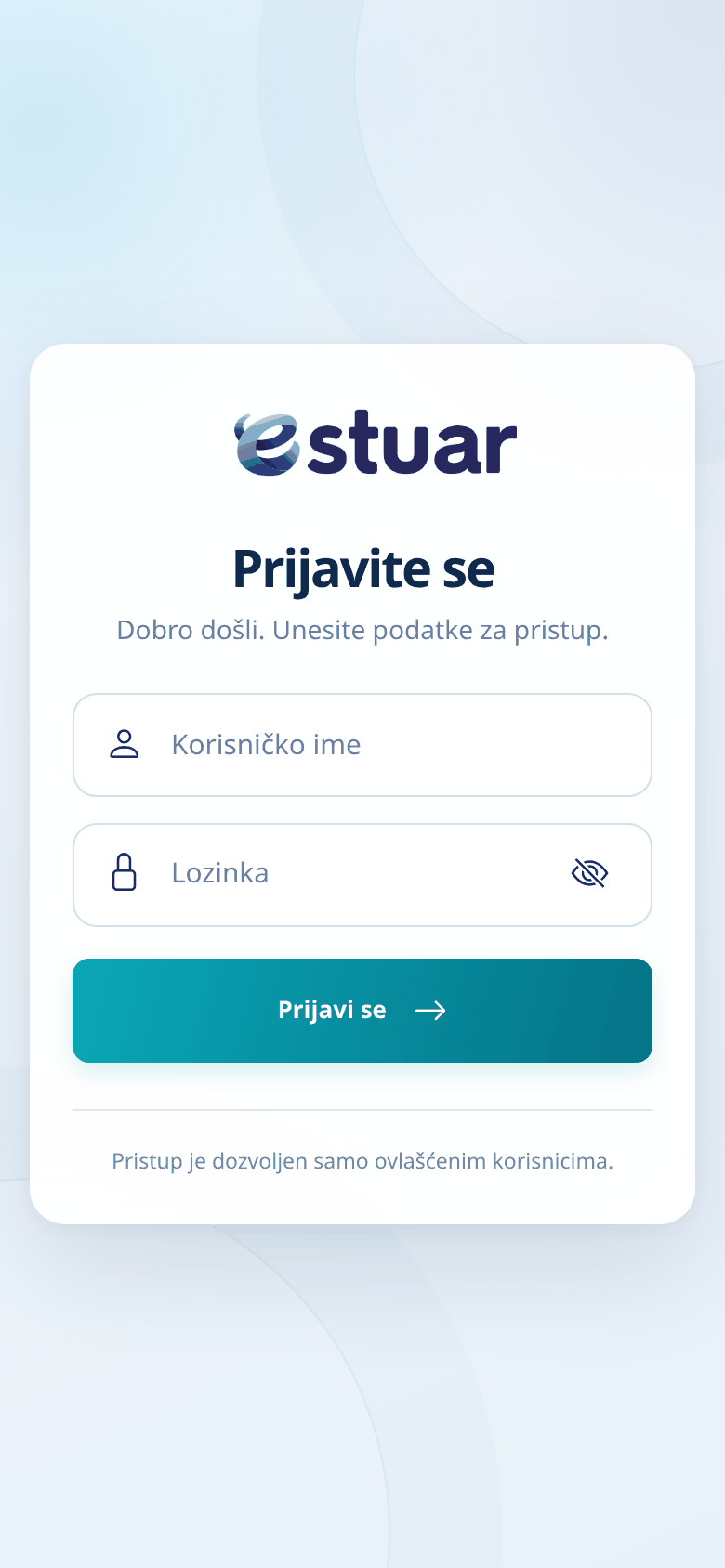 Prijava na telefonu